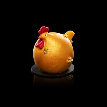 la poule aux oeufs d'or - Chocolat noir et blanc, amandes et noisettes enrobées, chocolats, choconougat, oeufs nougatine, mini-tablette, 350 gr 45.-
