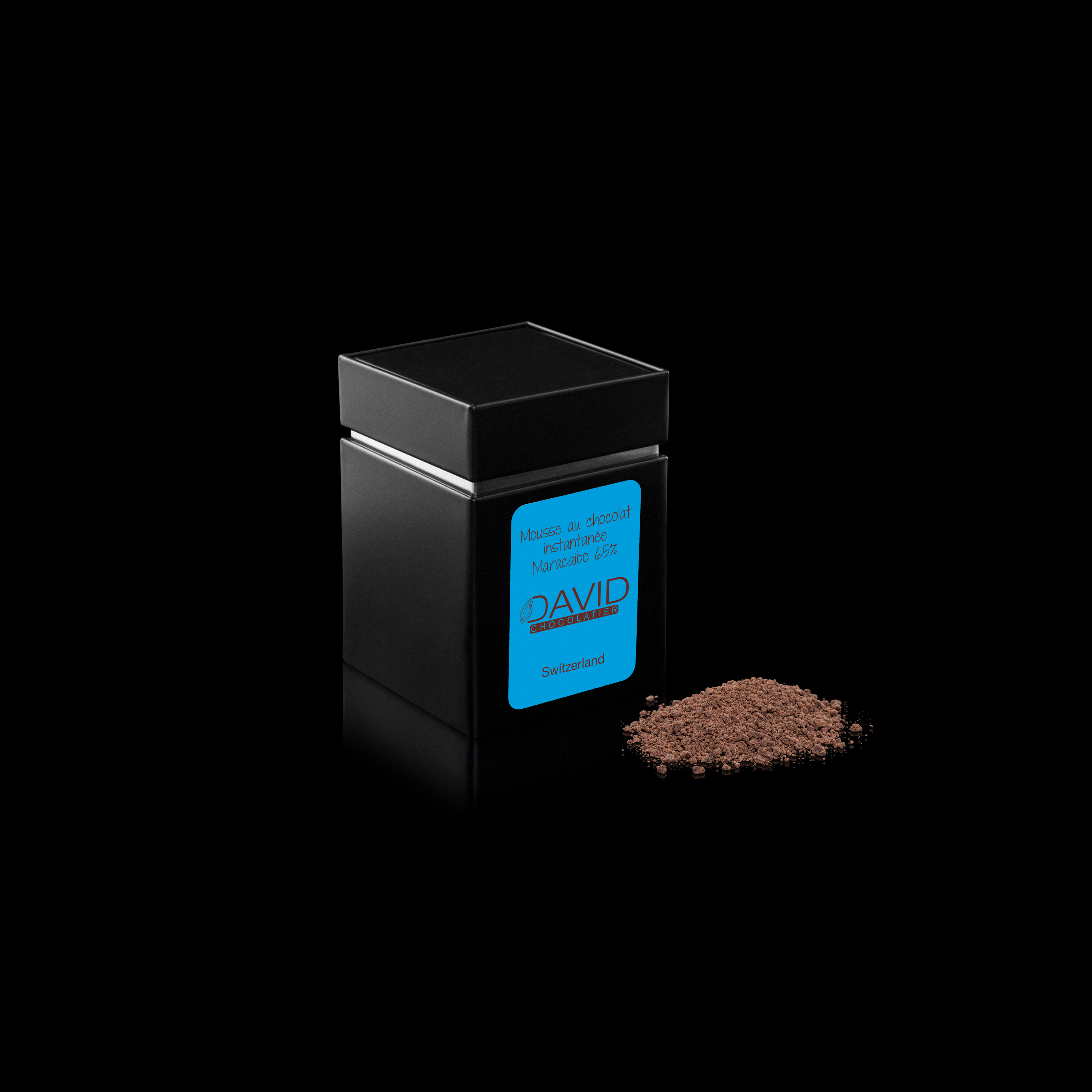 Instant chocolate mousse