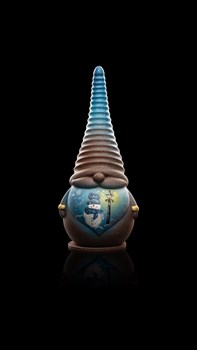 Grand Père Noël Noir - Chocolat Noir, amandes et noisettes enrobées et divers petits chocolats. 665g 88.-