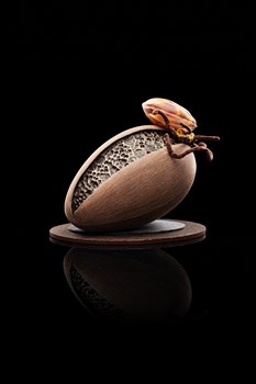 Oeuf truffé chocolat noir  - Chocolat noir, Truffe Grand Cru, Oeuf ganache noir, mini tablette noir, 380g 68.-
