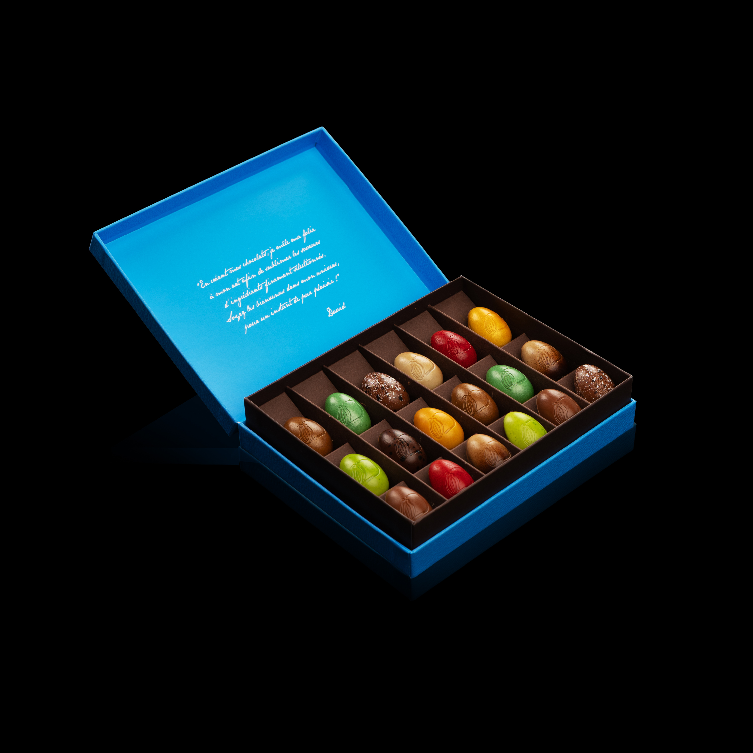 Selection of 18 sweet eggs