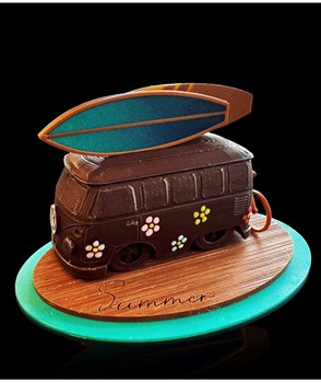 Van des vacances  - Chocolat noir, lait et bionda, amandes et noisettes enrobées. 310g 59.-